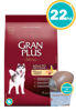 Imagen de GRAN PLUS DOG ADULTO 20+2KG (FRACCIONADOS)  POLLO Y ARROZ