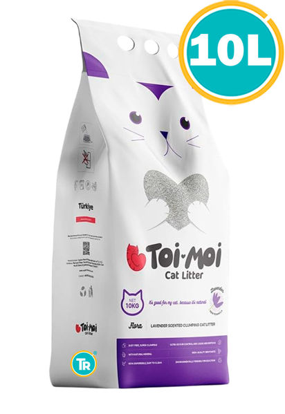 Imagen de TOI MOI CAT LITTER LAVANDA 10LT