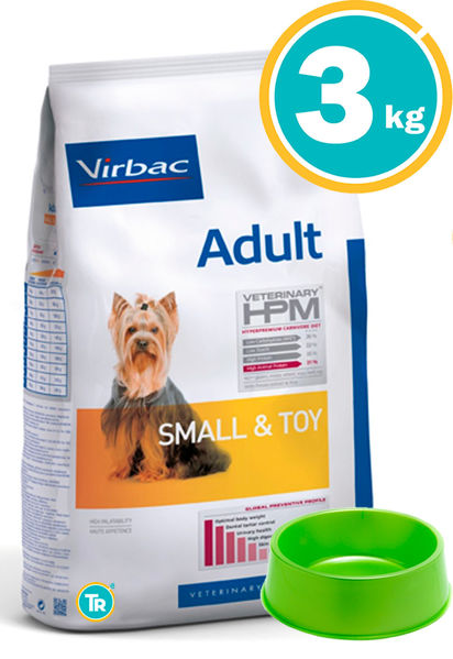 Imagen de HPM Virbac Dog Adulto Small & Toy 3kg