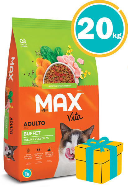 Imagen de MAX Alimento Cat Buffet 20kg