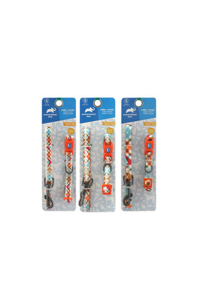 Imagen de Collar + Correa Ferplast 3/8" x 8"-12" / 3/8" x 4"