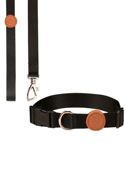 Imagen de COLLAR + CORREA TOH TALLE M NEGRO