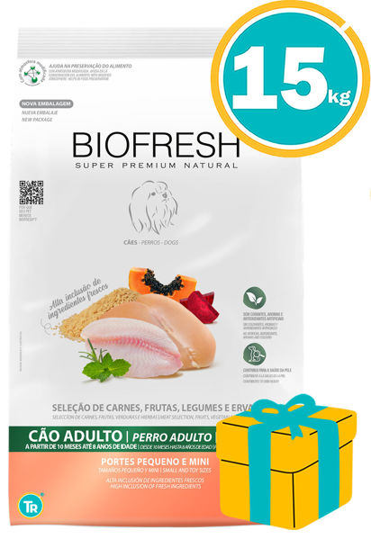 Imagen de BIOFRESH Alimento Adulto Raza Pequeña 15 kg