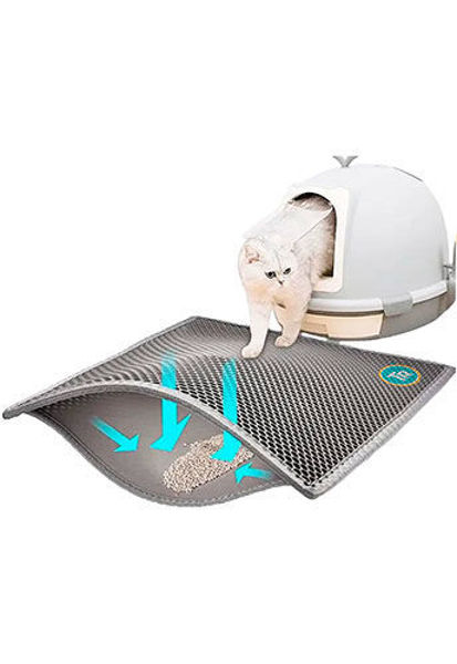 Imagen de ALFOMBRA GATO DOBLE CAPA MEDIANA (AJ-469)