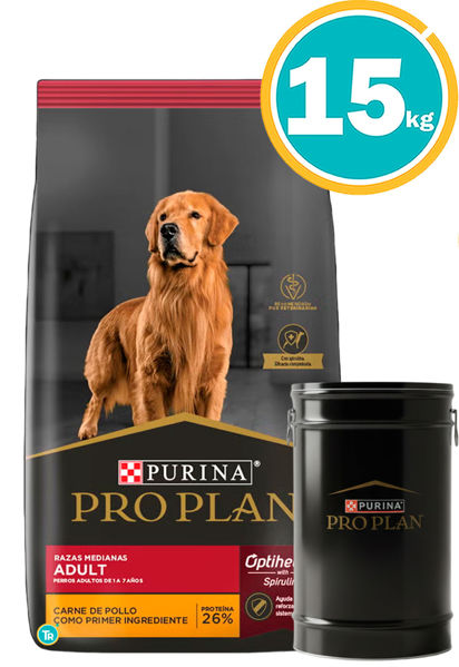 Imagen de PRO PLAN Adulto Medianos 15 Kg