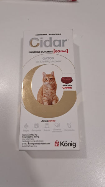 Imagen de CIDAR GATO DE 3.1 A 6 KG
