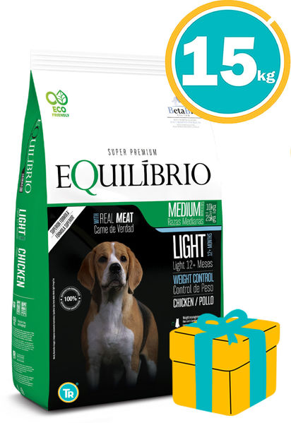 Imagen de EQUILIBRIO Alimento Adulto Light 15 kg