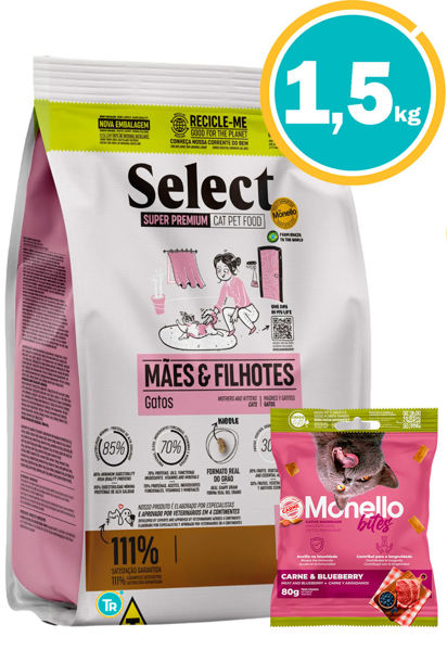 Imagen de SELECT Gatitos y Madres lactantes 1.5KG + Snack