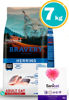 Imagen de BRAVERY GATO ADULTO  CASTRADO ARENQUE 7KG + SANITARIO SANICAT