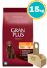 Imagen de GRAN PLUS Perro Senior 15kg Pollo y Arroz + Pala dosificadora + MATERA