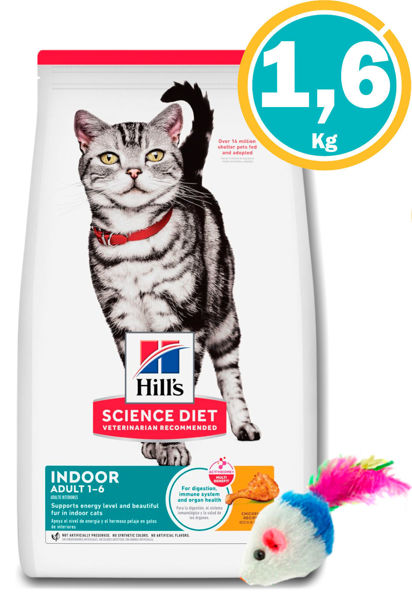Imagen de HILLS Feline Adult Indor 1.6kg