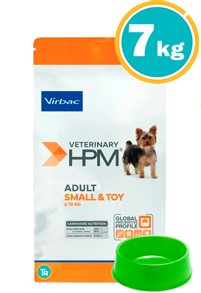 Imagen de HPM VIRBAC DOG ADULTO SMALL & TOY 7KG