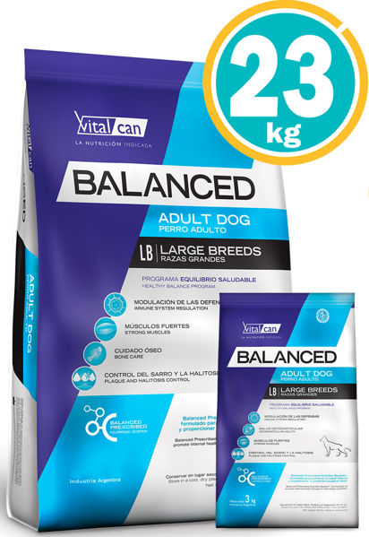 Imagen de BALANCED Perro Adulto Raza Grande 20 + 3 kg