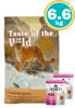 Imagen de TASTE OF THE WILD Feline Canyon River 6.6kg + Salsa everest
