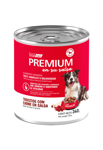 Imagen de Salsa Premium en su salsa Perro Adulto CARNE - 340G