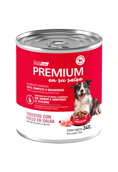 Imagen de Salsa Premium en su salsa Perro Adulto POLLO - 340G