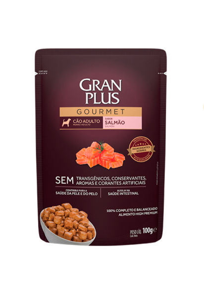 Imagen de Salsa GRAN PLUS Perro Adulto SALMÓN 100gr