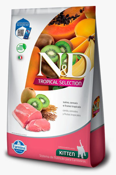 Imagen de NYD FELINE KITTEN TROPICAL 7KG (CERDO)