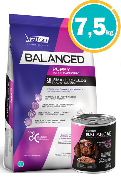 Imagen de BALANCED Perro Cachorro Raza Pequeña 7,5kg