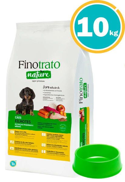 Imagen de FINOTRATO NATURE CACHORRO R/PEQ. 10.1KG