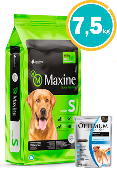 Imagen de MAXINE Perro Senior 7,5kg + salsa