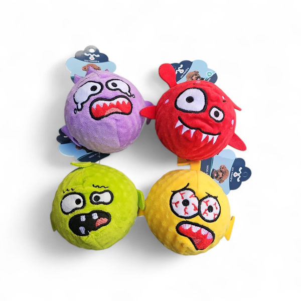 Imagen de JUGUETE PELOTA EMOCIONES CON LUZ (ABT-1408) - LILI MASCOTAS