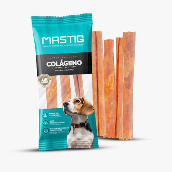 Imagen de SNACK MASTIG COLAGENO PALITO 8" 3 UNIDADES