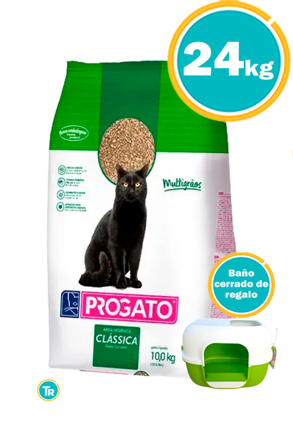Imagen de SANITARIO PROGATO CLASICA MULTIGRANOS 24KG KIT