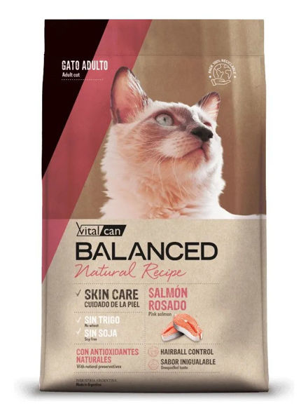 Imagen de BALANCED NATURAL RECIPE CAT SALMON 7.5 +1.5 KG