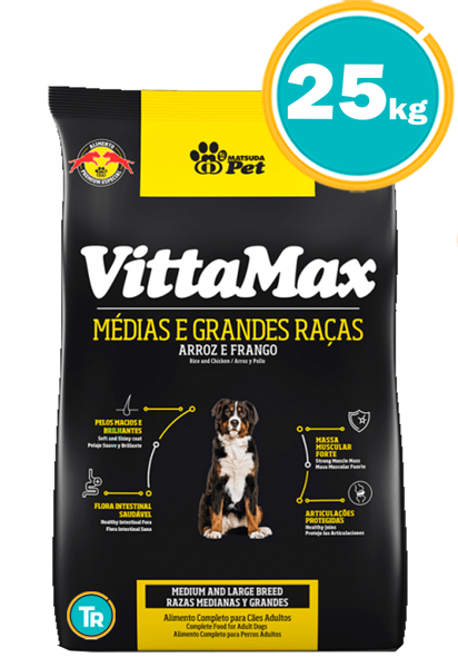 Imagen de VITTAMAX Adultos Razas Medianas y Grandes 25 kg