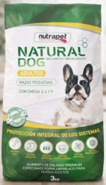 Imagen de NATURAL DOG ADULTO RAZAS PEQUEÑAS 10KG
