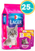 Imagen de LAGER GATO 25kg + salsa whiskas
