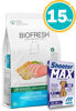 Imagen de BIOFRESH Adulto Raza Media Cerdo y Ananá 15kg + Pipeta Shooter 20 a 40