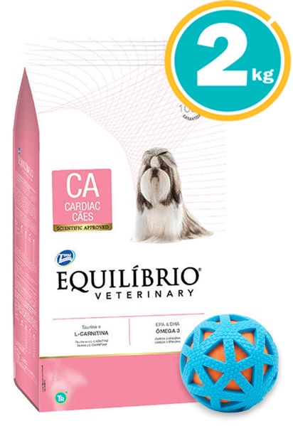 Imagen de EQUILIBRIO Perro Canine Cardiac 2 kg + Pelota