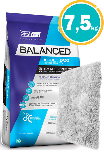 Imagen de BALANCED Perro Raza Pequeña 7.5kg + Colchoneta peluda