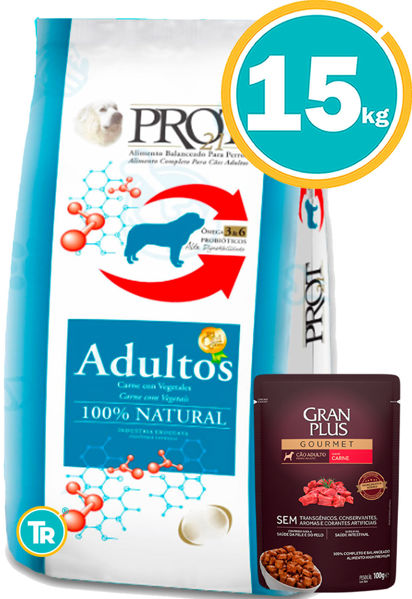 Imagen de PROT 21 Perro Adulto 15 kg + Salsa gran plus