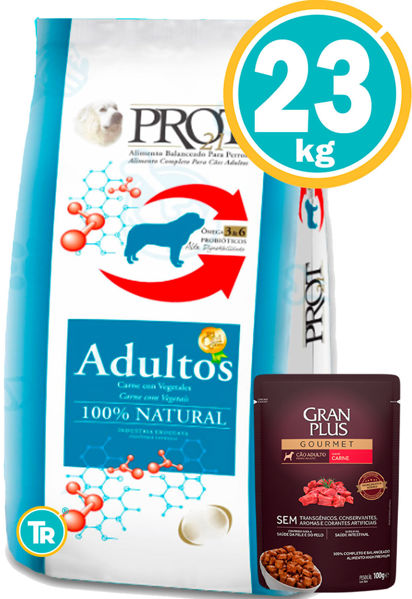 Imagen de PROT 21 Perro Adulto 20 + 3 kg + Salsa gran plus
