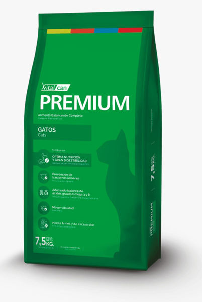 Imagen de VITALCAN PREMIUM CAT ADULT 7.5KG