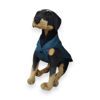 Imagen de Chaleco Impermeable para Perro Cuadrillé Azul 33cm - Ferribiella