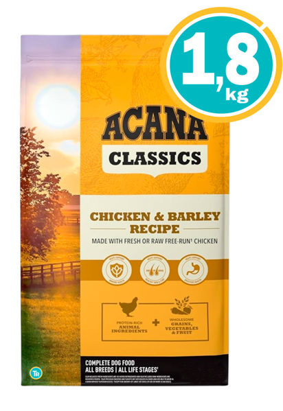 Imagen de ACANA Dog Classics Receta de Pollo y Cebada 1,8 KG