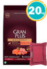Imagen de GRAN PLUS Alimento Adulto Gourmet Med/Gra 20kg Salmón y Pollo