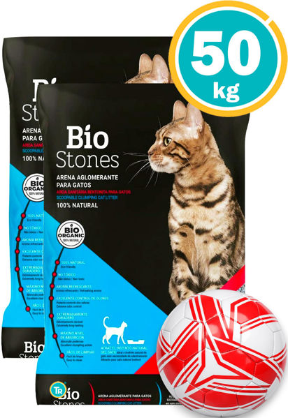 Imagen de SANITARIO BENTONITA ESFERAS BIO STONES 50 KG