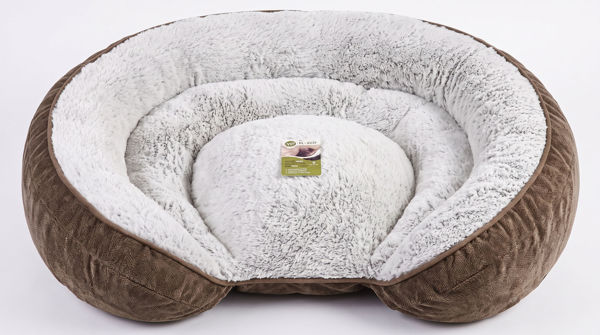 Imagen de Cama corderito marrón talle L (95X80)
