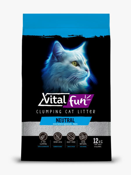 Imagen de SANITARIO AGLOM. VITALFUN NEUTRAL 12KG